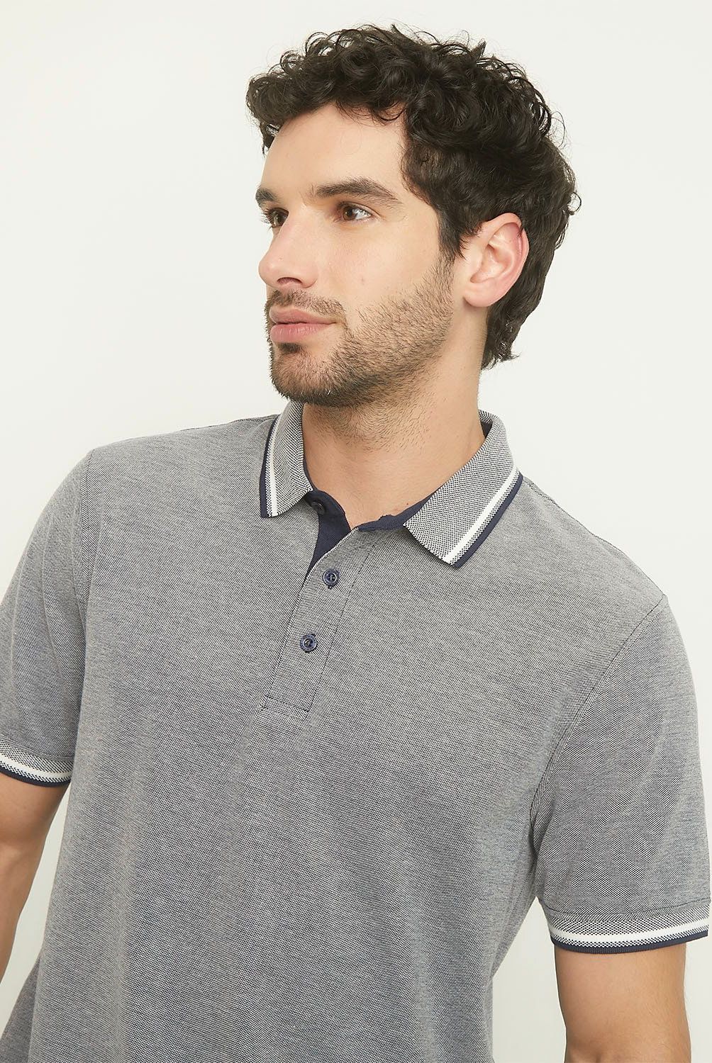 NEWPORT - Polera Polo Newport Manga Corta Algodón Hombre