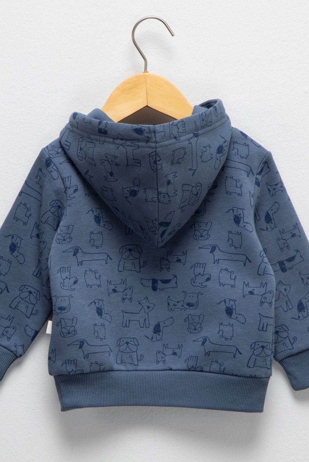 YAMP - Polerón Yamp Bebé Niño Algodón Estampado con Gorro
