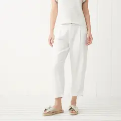 UNIVERSITY CLUB - Pantalón Recto Lyocell Mujer Casual
