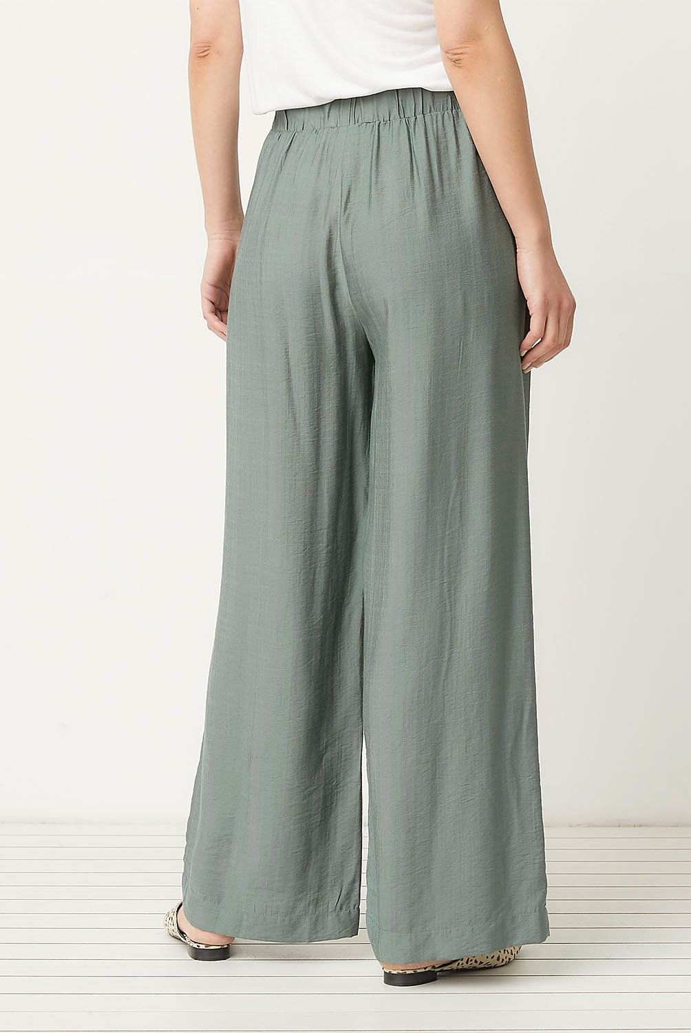 UNIVERSITY CLUB - Pantalón Palazzo Mujer University Club Viscosa Casual