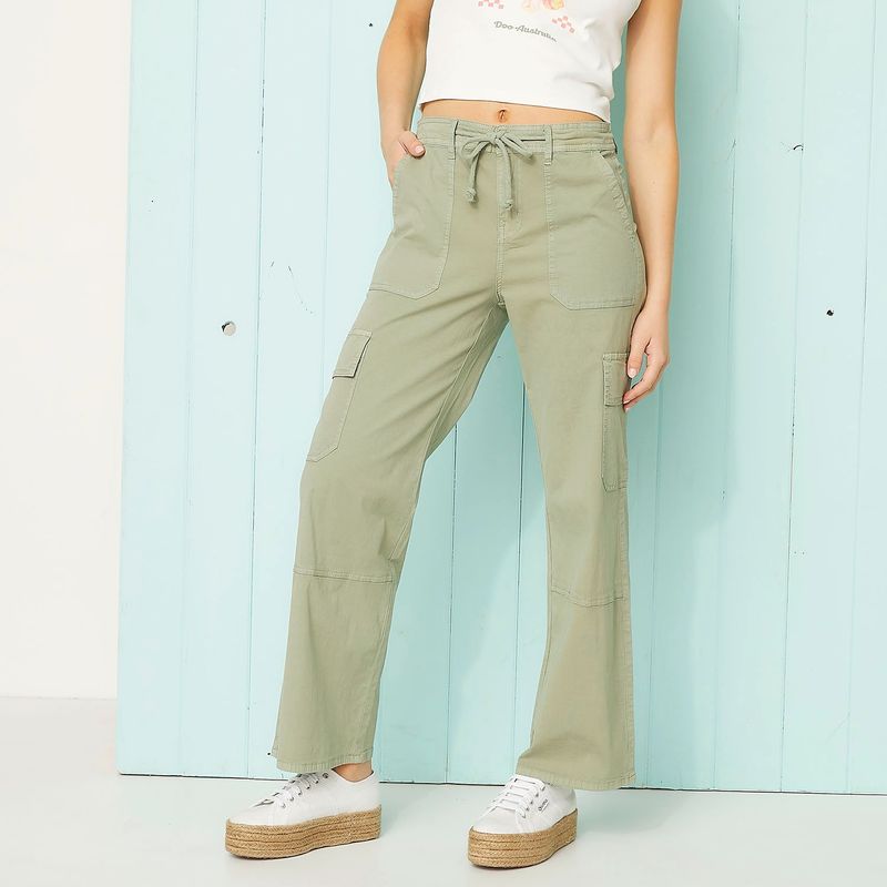 DOO AUSTRALIA - Pantalón Cargo Doo Australia Mujer Casual Algodón