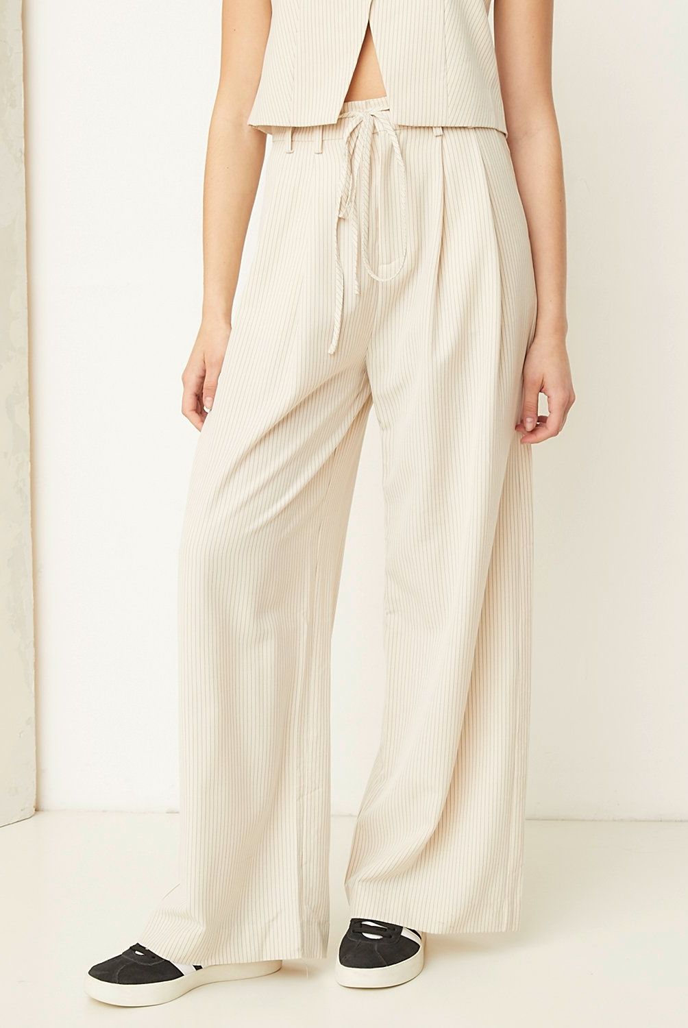 AMERICANINO - Pantalón Sastrero Tiro Alto Mujer Americanino