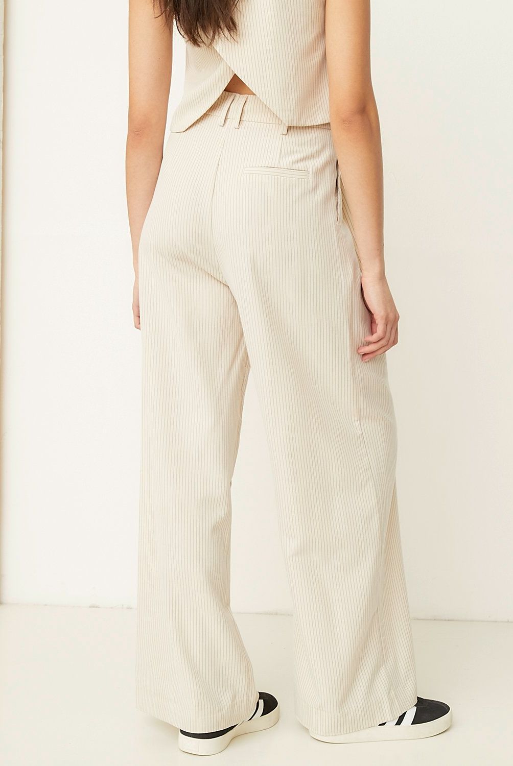 AMERICANINO - Pantalón Sastrero Tiro Alto Mujer Americanino