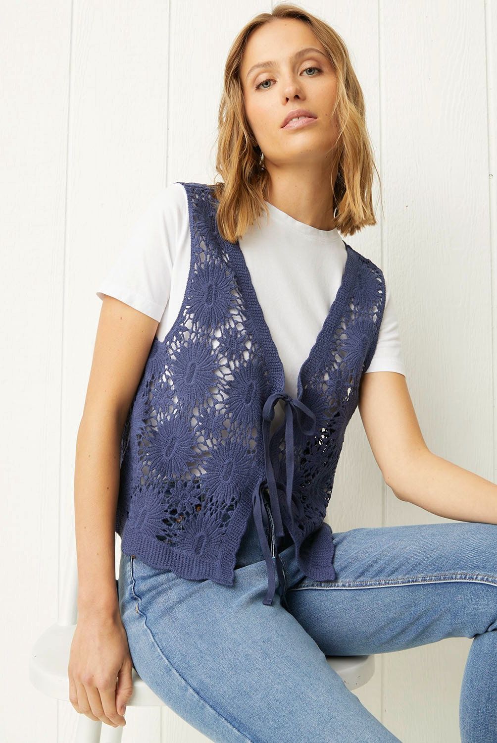UNIVERSITY CLUB - Polera Vest Sin Mangas Mujer University Club