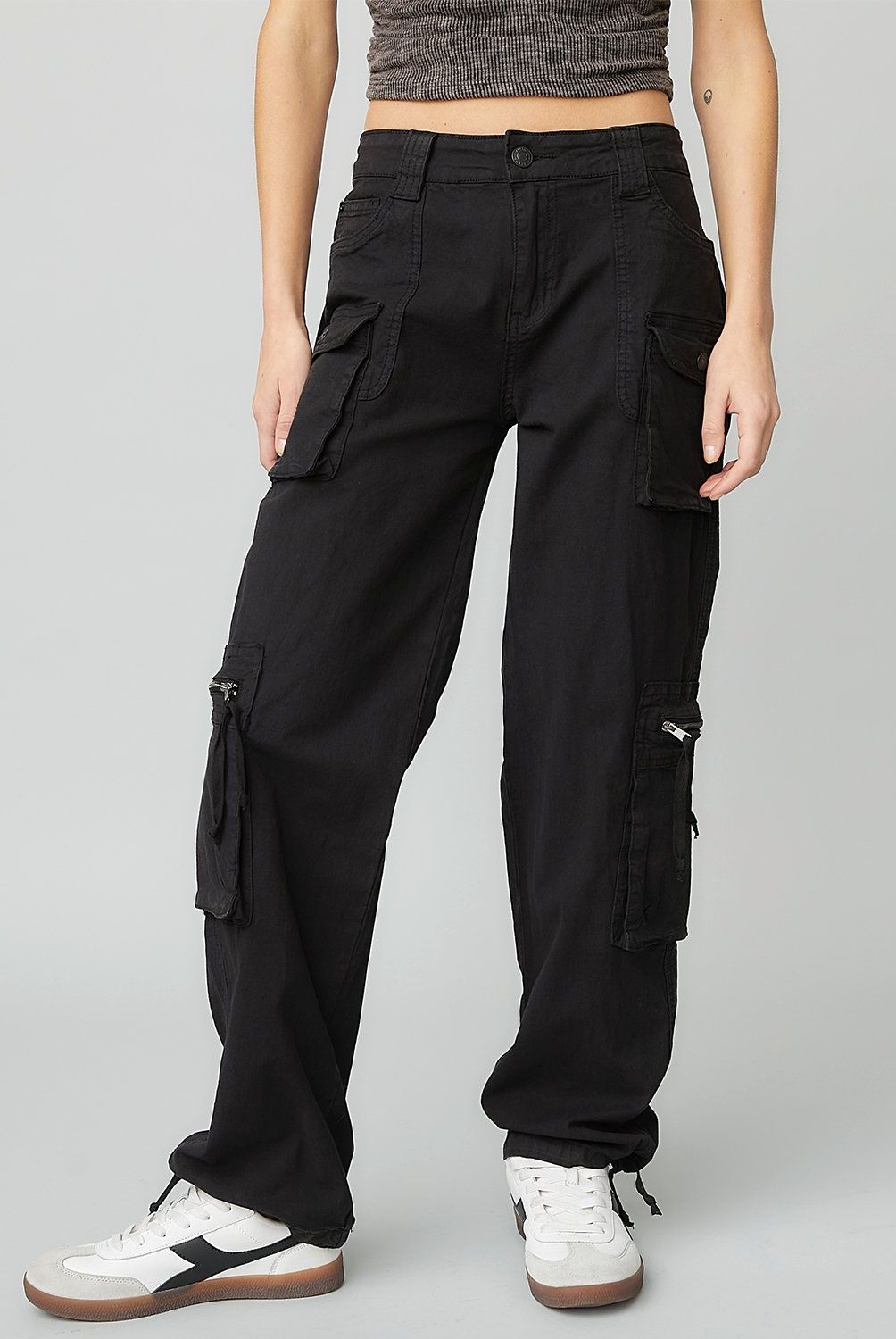 AMERICANINO - Pantalón Tiro Medio Mujer Americanino