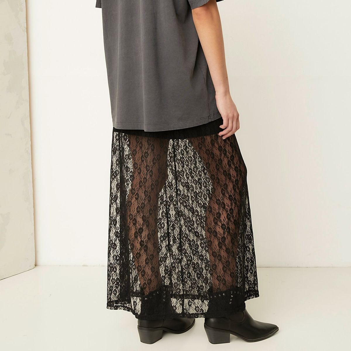 AMERICANINO - Falda Midi Mujer Americanino