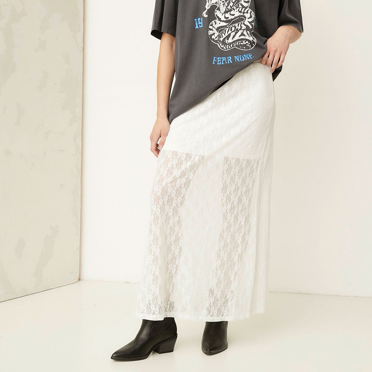 AMERICANINO - Falda Midi Mujer Americanino