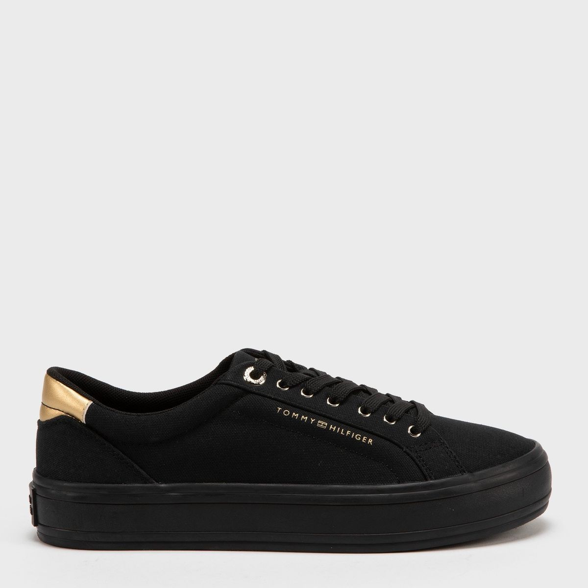 TOMMY HILFIGER - Zapatilla Urbana Mujer Negro Tommy Hilfiger