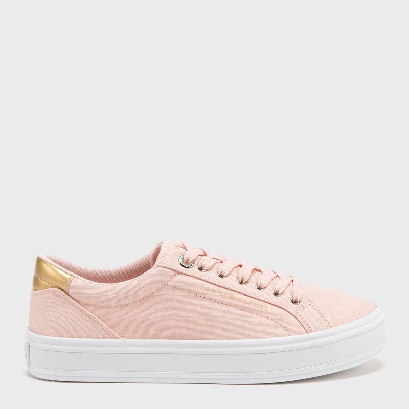 TOMMY HILFIGER - Zapatilla Urbana Mujer Rosado Tommy Hilfiger