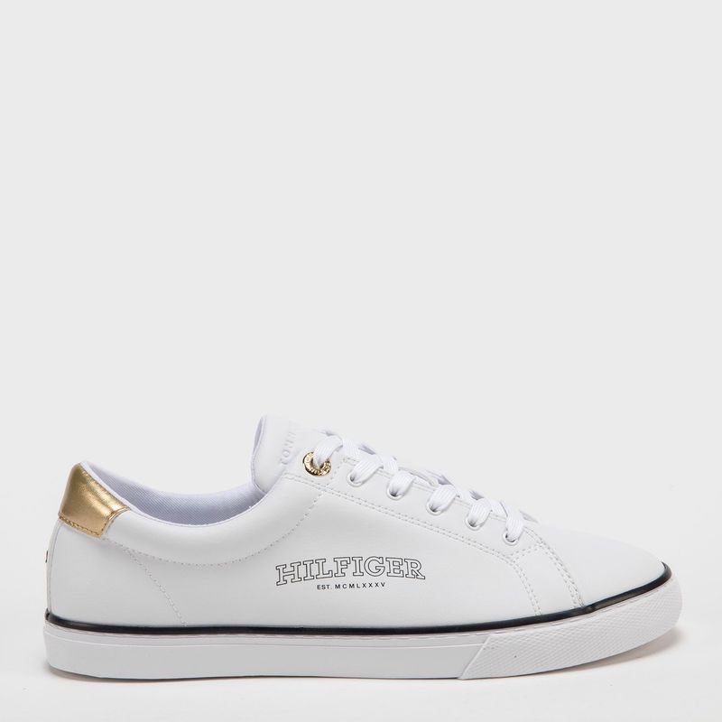 TOMMY HILFIGER - Zapatilla Urbana Mujer Blanco Tommy Hilfiger