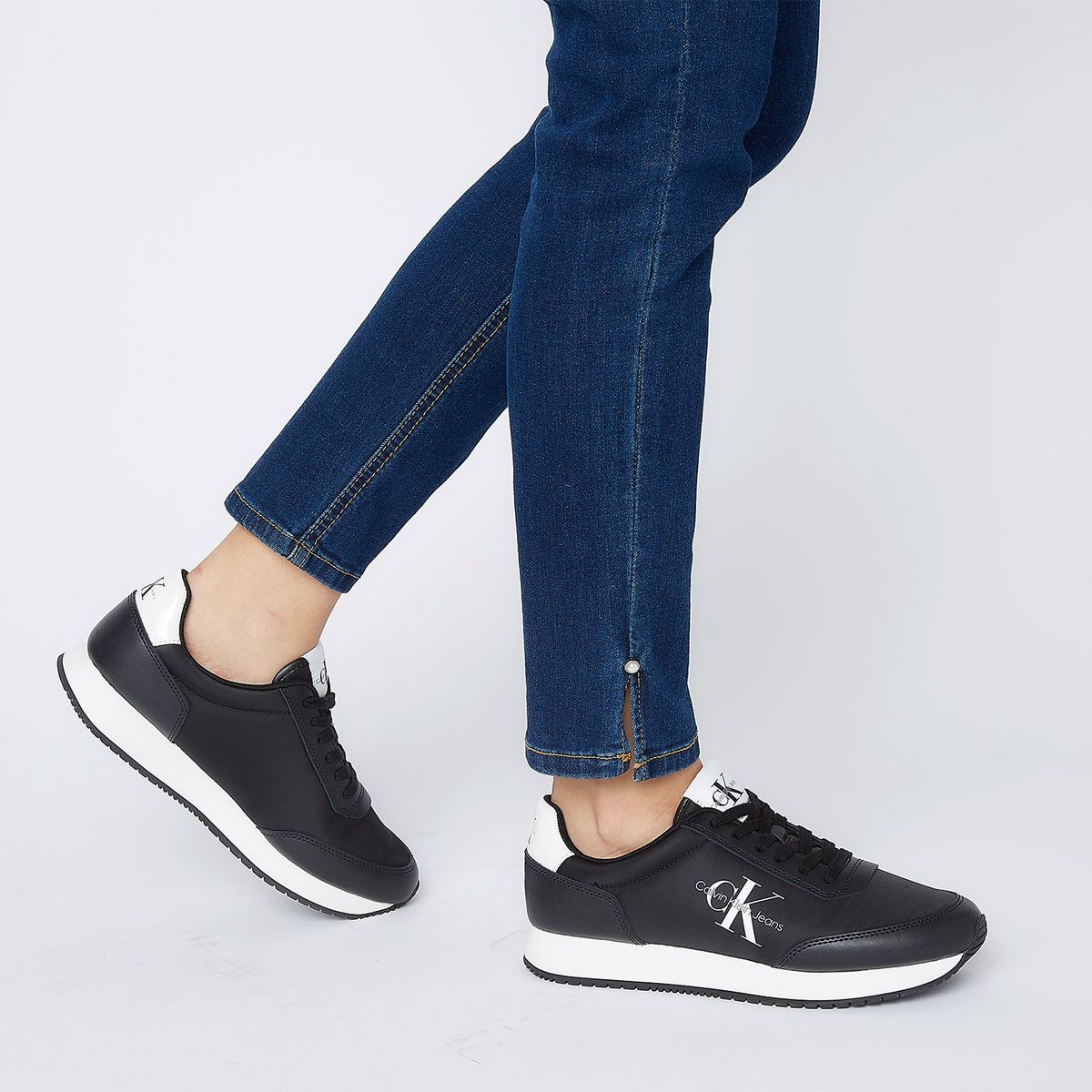 CALVIN KLEIN - Zapatilla Urbana Mujer Negro Calvin Klein