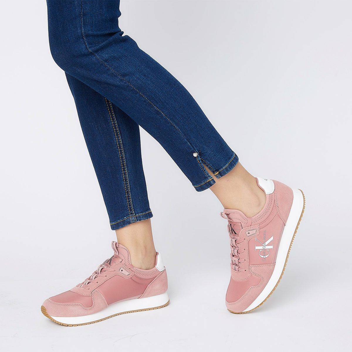 CALVIN KLEIN - Zapatilla Urbana Mujer Rosado Calvin Klein