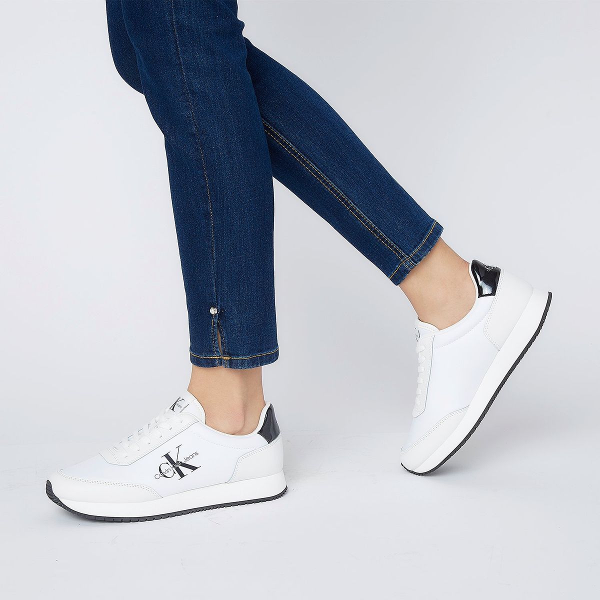 CALVIN KLEIN - Zapatilla Urbana Mujer Blanco Calvin Klein