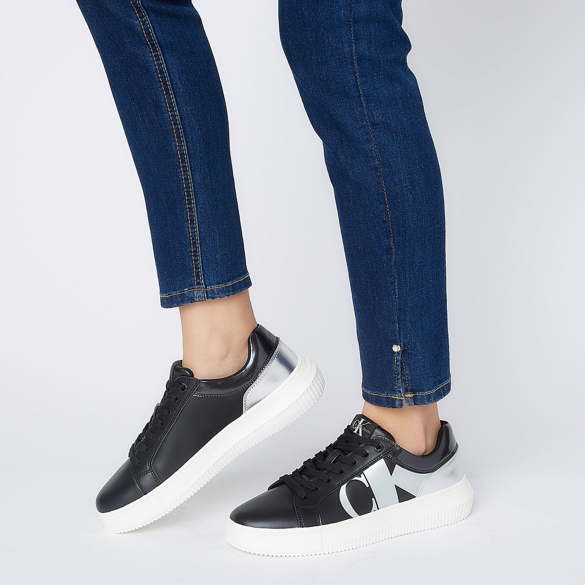 CALVIN KLEIN - Zapatilla Urbana Mujer Negro Calvin Klein