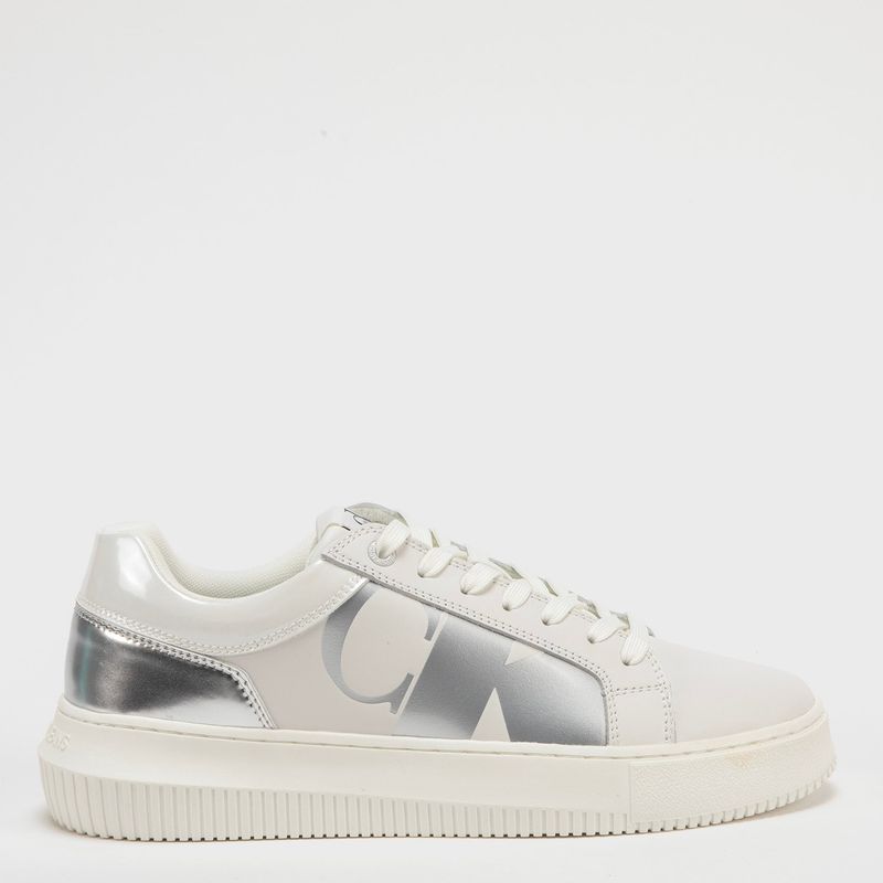 CALVIN KLEIN - Zapatilla Urbana Mujer Gris Calvin Klein