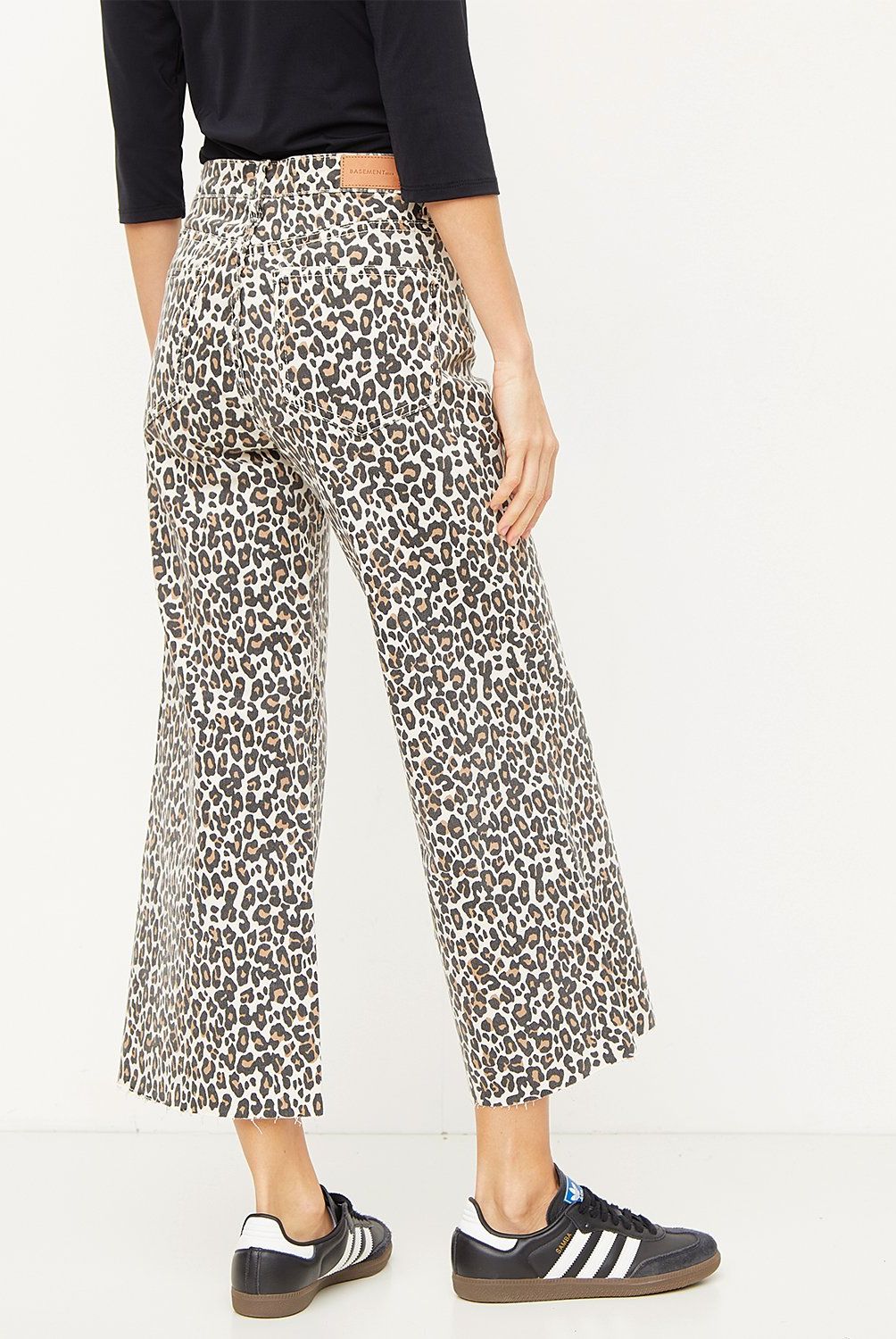 BASEMENT - Jeans Tiro Alto Mujer Basement Denim