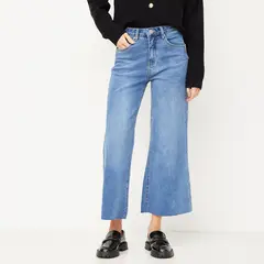 BASEMENT - Jeans Tiro Alto Mujer Denim