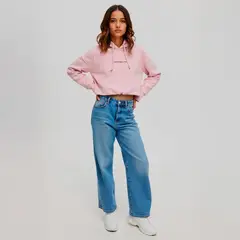 ELEVEN - Poleron Crop Niña