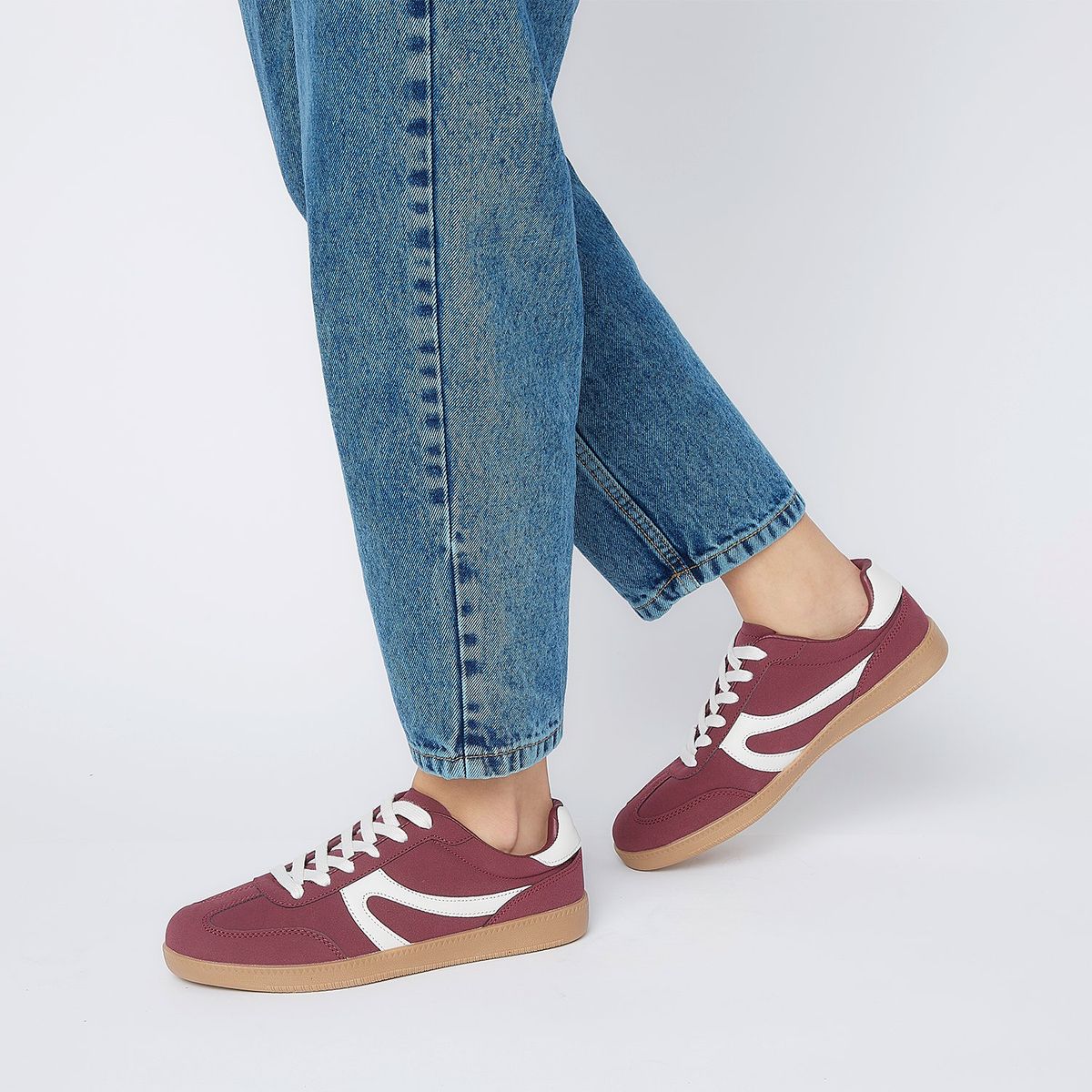 SYBILLA - Zapatillas Urbanas Sybilla Mujer Color Rojo