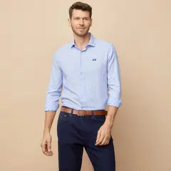 LA MARTINA - Camisa Casual Manga Larga Algodón Hombre