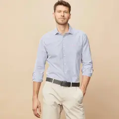 LA MARTINA - Camisa Casual Manga Larga Algodón Hombre