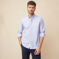 LA MARTINA - Camisa Casual Manga Larga Algodón Hombre