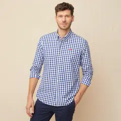 LA MARTINA - Camisa Casual Manga Larga Algodón Hombre