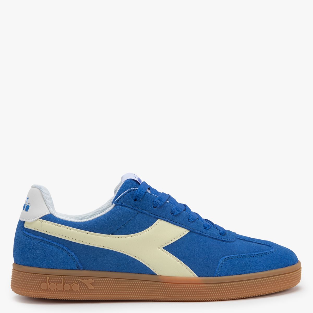 DIADORA - Bamtelo Zapatilla Urbana Hombre Cuero Azul Diadora