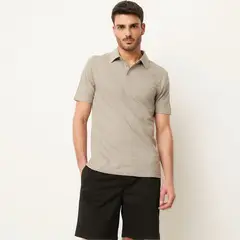 BASEMENT - Polera Manga Corta Hombre