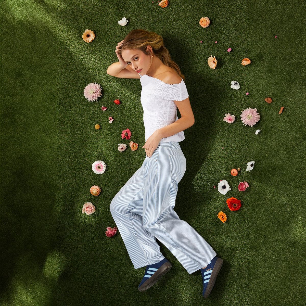 SYBILLA - Top Off Shoulder Sin Mangas Mujer Sybilla