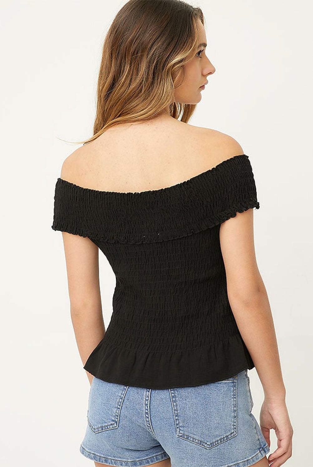 SYBILLA - Top Off Shoulder Sin Mangas Mujer Sybilla