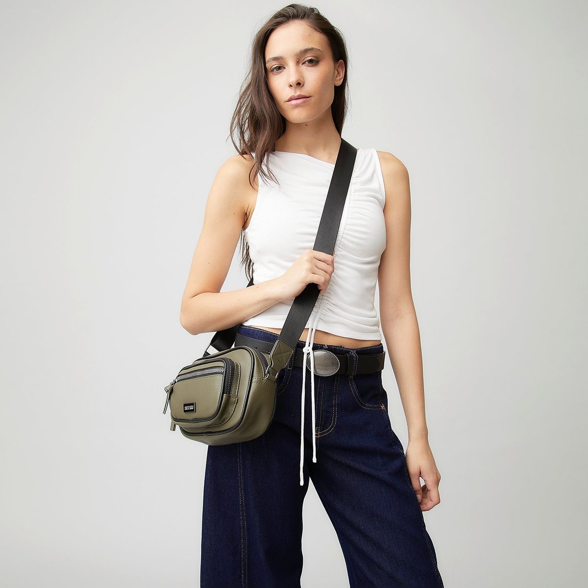 AMERICANINO - Bandolera Americanino Mujer Diseño Liso