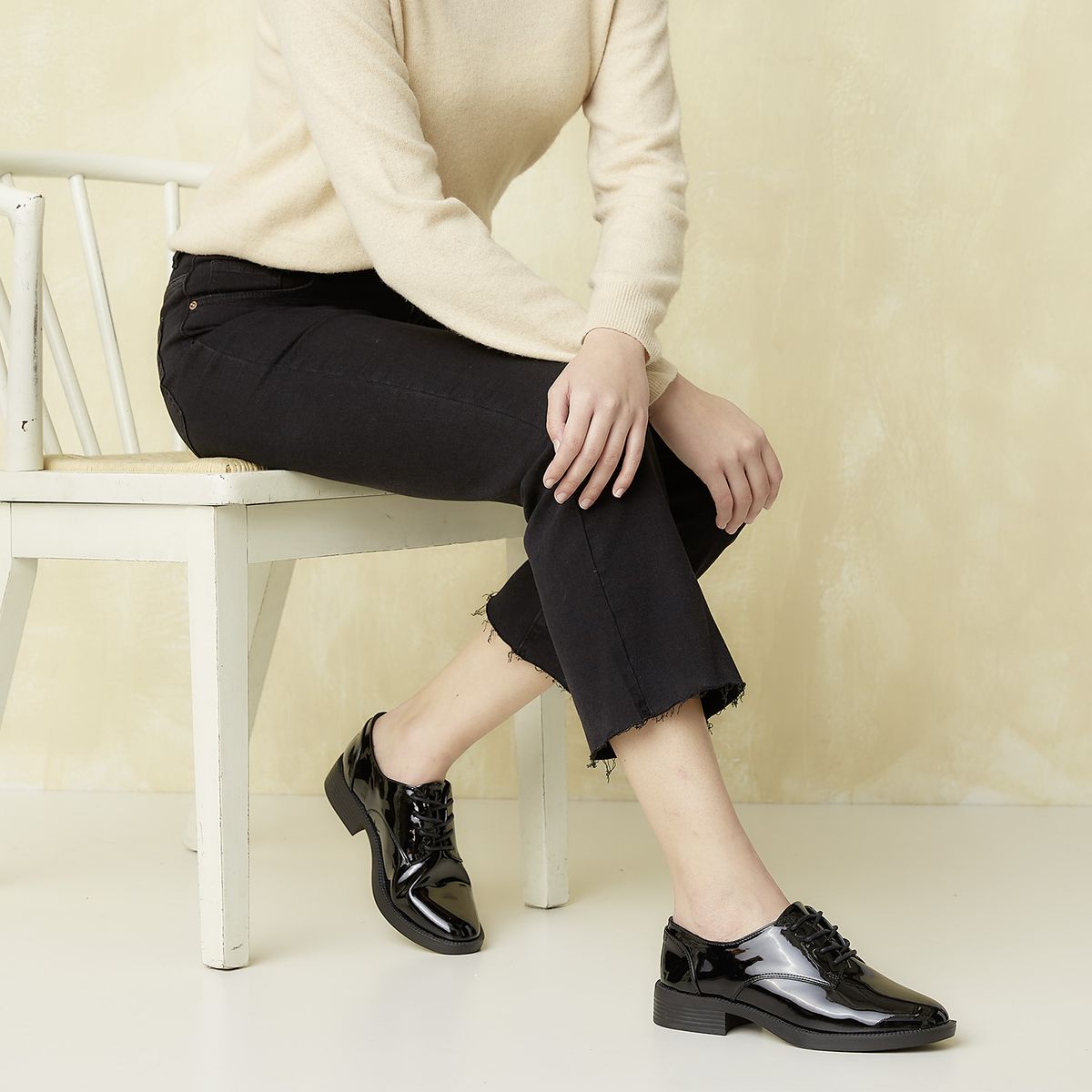 UNIVERSITY CLUB - Zapato Formal Mujer Negro University Club