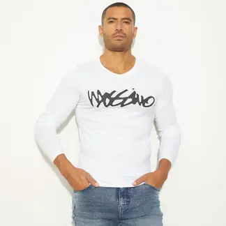MOSSIMO - Polera Manga Larga Algodón Hombre