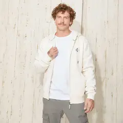 DOO AUSTRALIA - Polerón Con Cierre Y Diseño Print Hombre