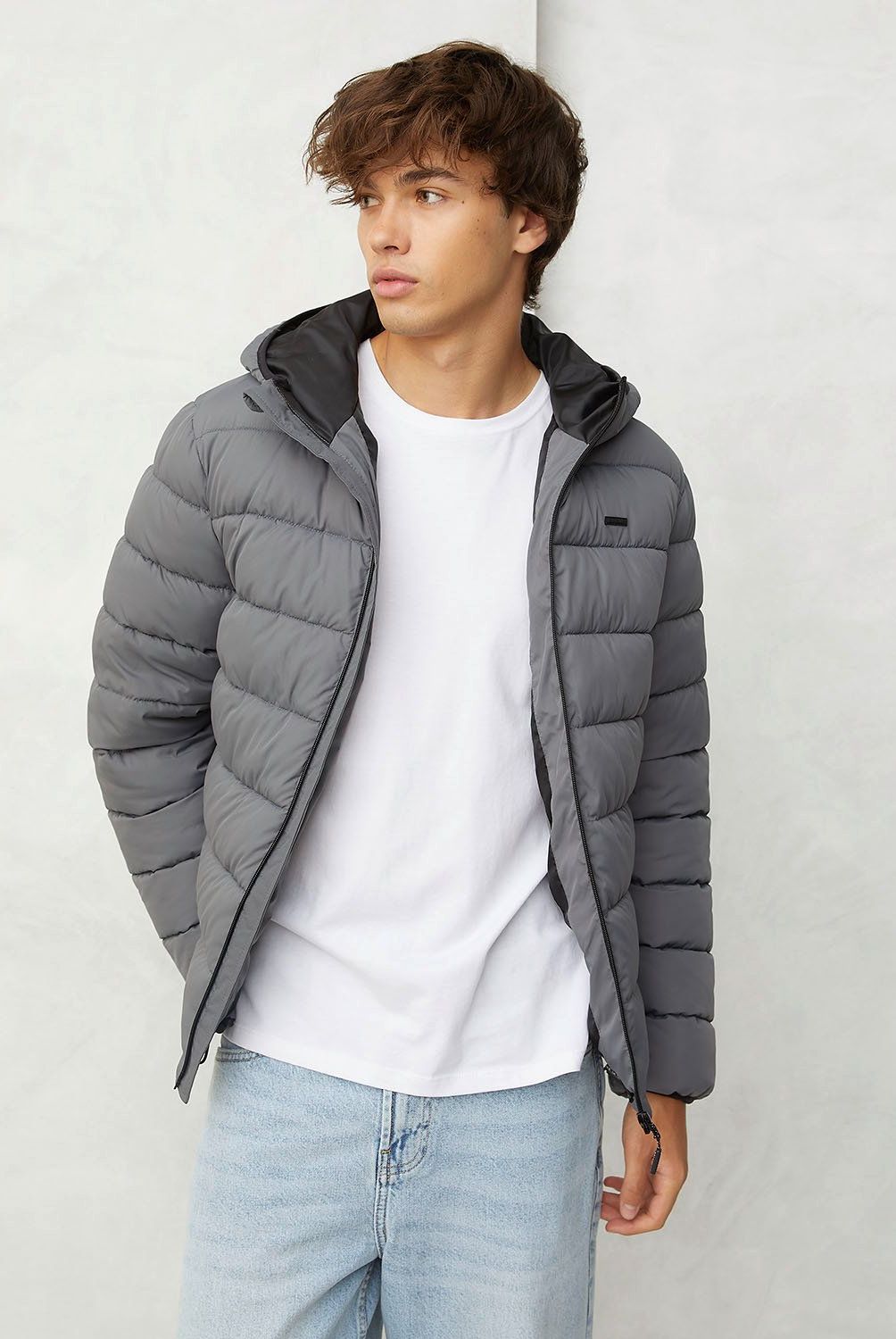 BEARCLIFF - Parka Puffa Bearcliff Micky Hombre Con Gorro
