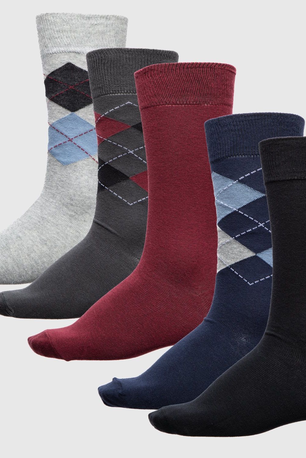 NEWPORT - Pack 5 Calcetines Casuales Hombre Newport