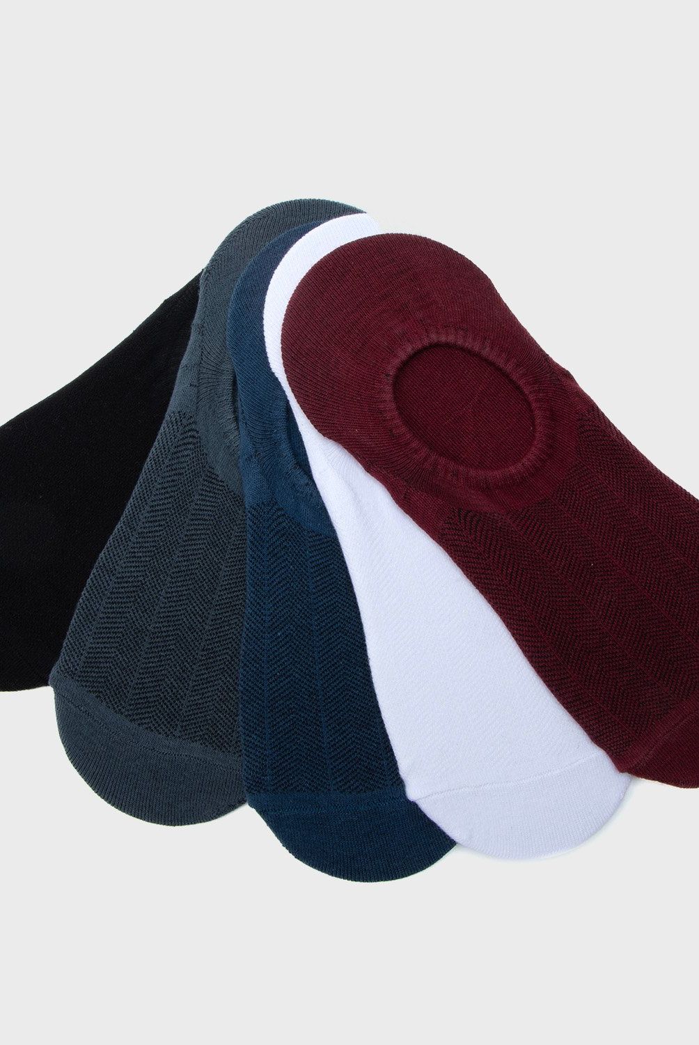NEWPORT - Pack de 5 Calcetines Invisibles Hombre Newport