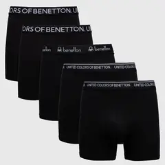 BENETTON - Pack De 5 Boxers Algodón Hombre