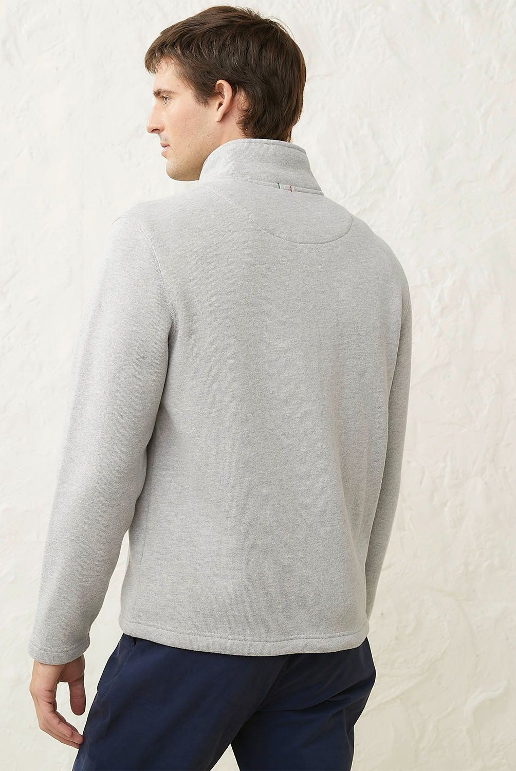 CASCAIS - Polar Cascais Algodón Hombre Manga Larga Cuello Alto Casual
