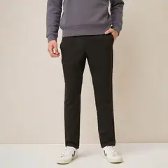 BASEMENT - Pantalón Chino Slim Fit Hombre Negro