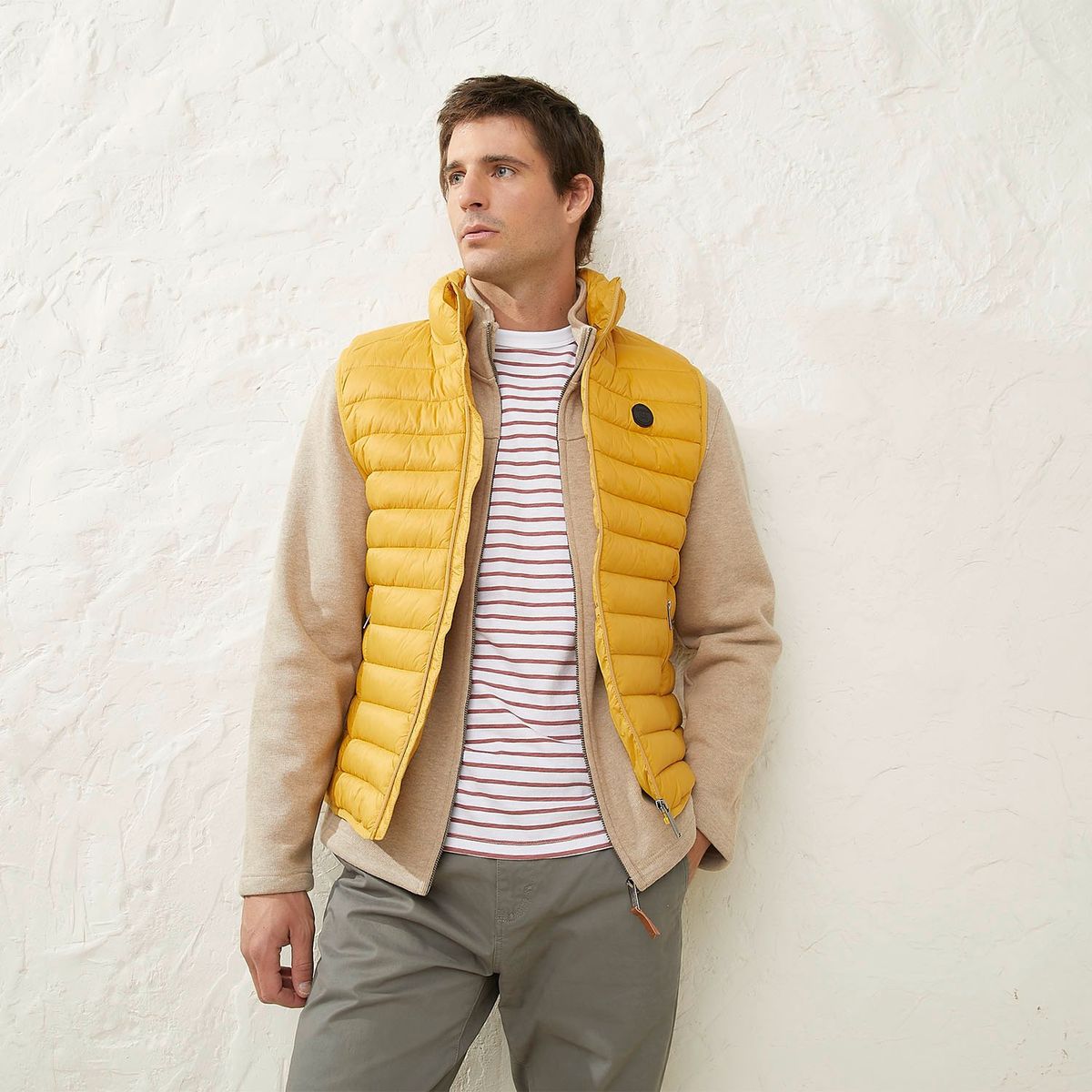 CASCAIS - Parka Casual Sin Mangas Hombre Cascais