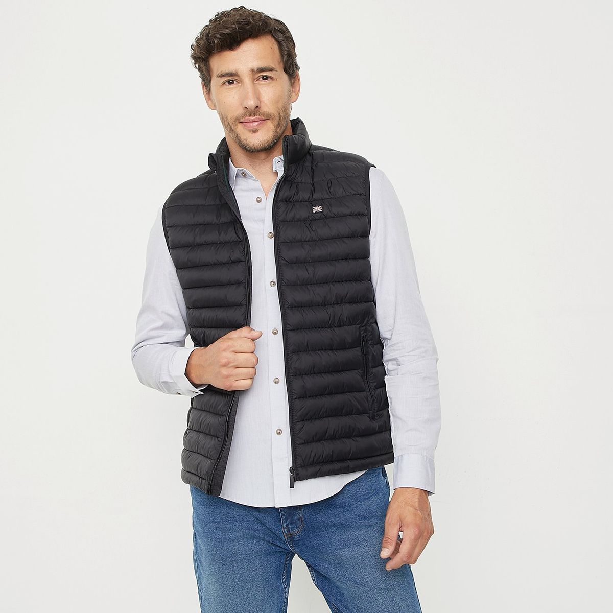 UNIVERSITY CLUB - Chaleco Acolchado Sin Mangas University Club Hombre