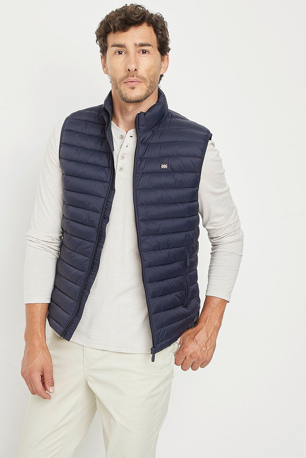 UNIVERSITY CLUB - Chaleco Acolchado Sin Mangas University Club Hombre