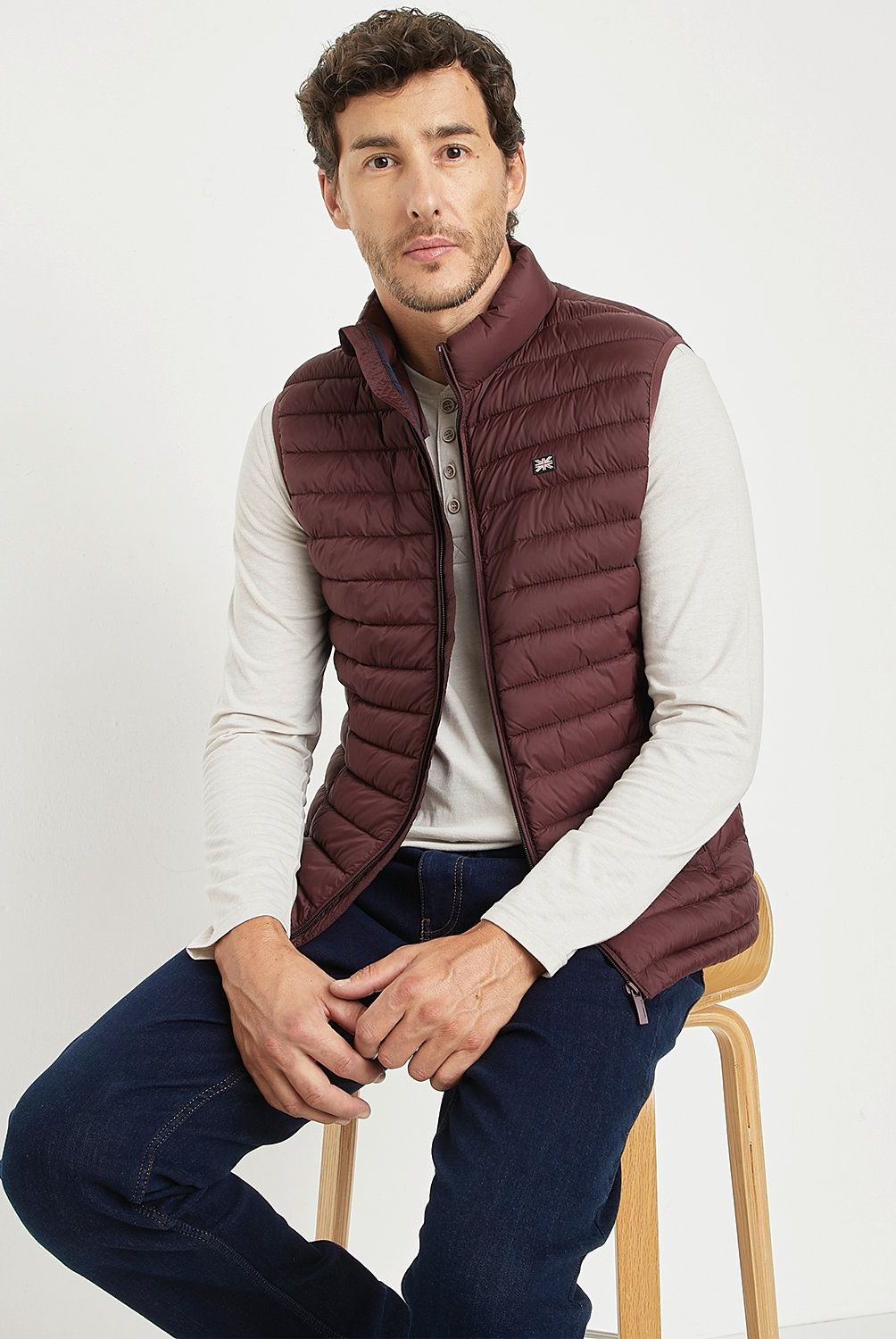 UNIVERSITY CLUB - Chaleco Acolchado Sin Mangas University Club Hombre