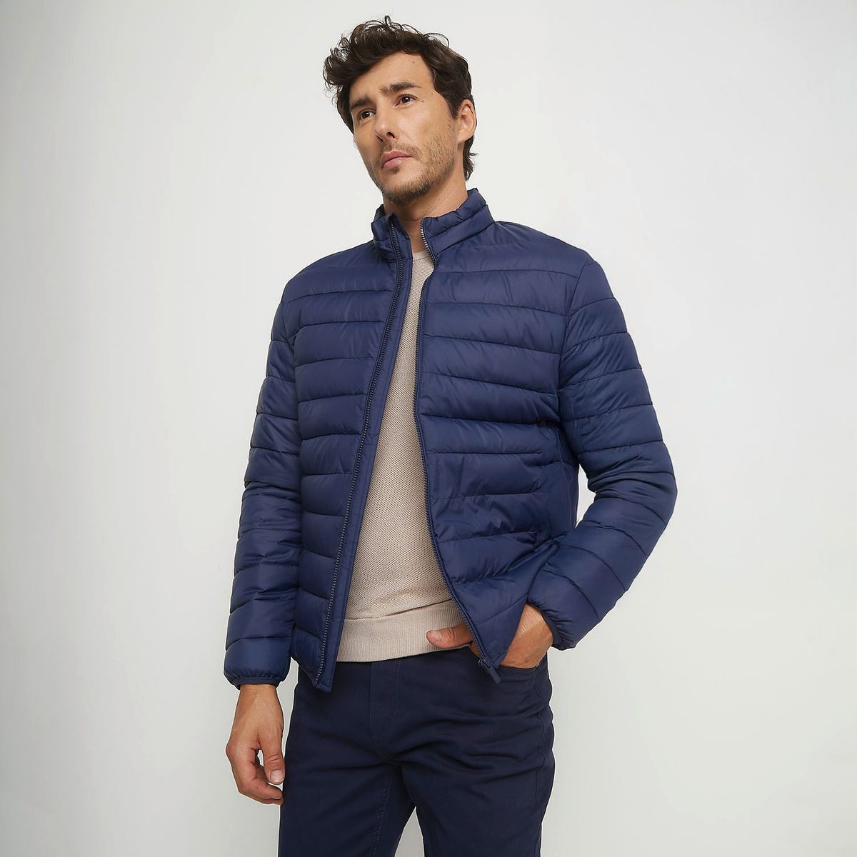 NEWPORT - Parka Acolchada Ligera Newport Casual Hombre