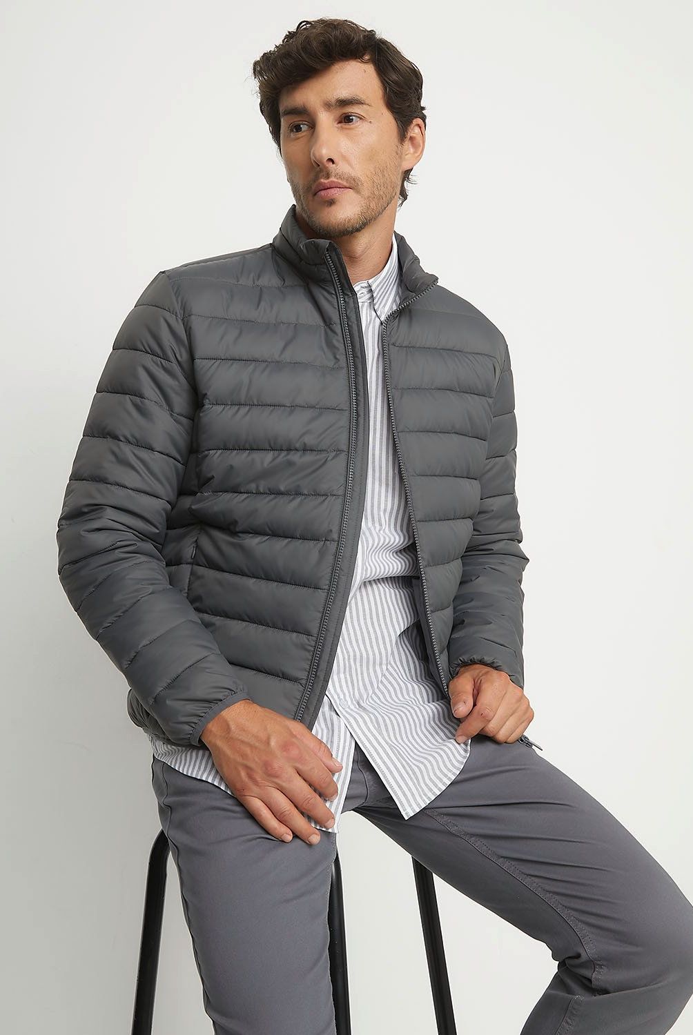 NEWPORT - Parka Acolchada Ligera Newport Casual Hombre