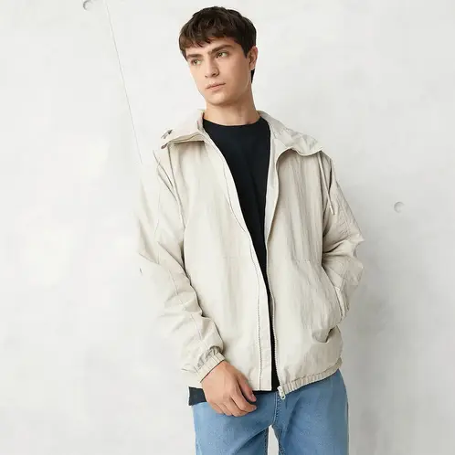 BEARCLIFF - Cortaviento Hombre Con Gorro