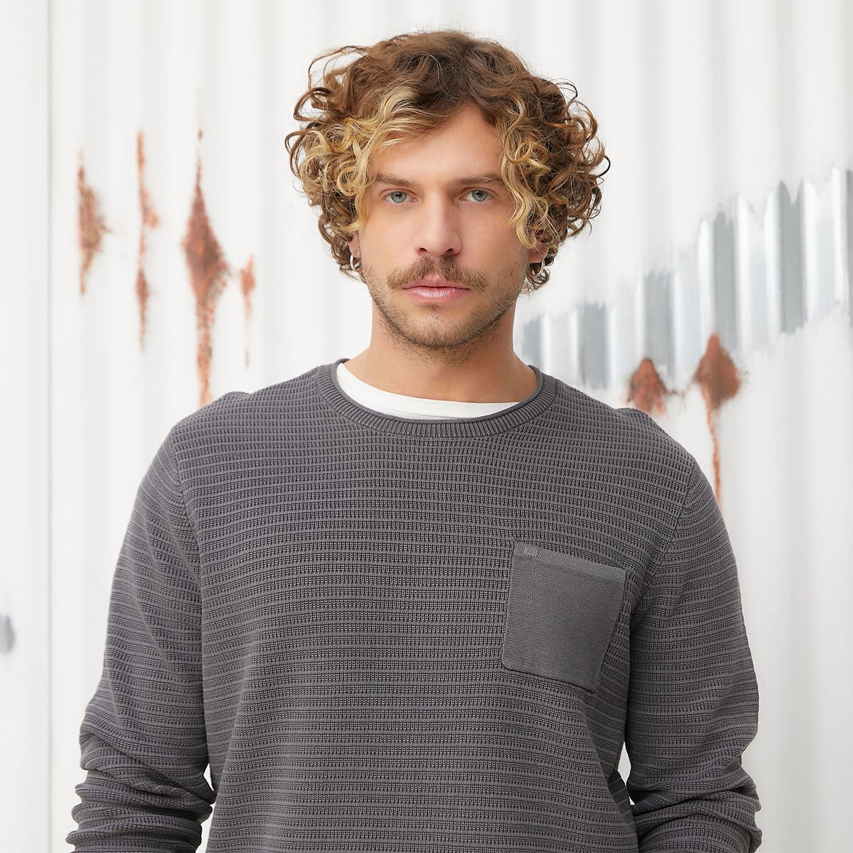 AMERICANINO - Sweater Americanino Algodón Manga Larga Hombre Casual