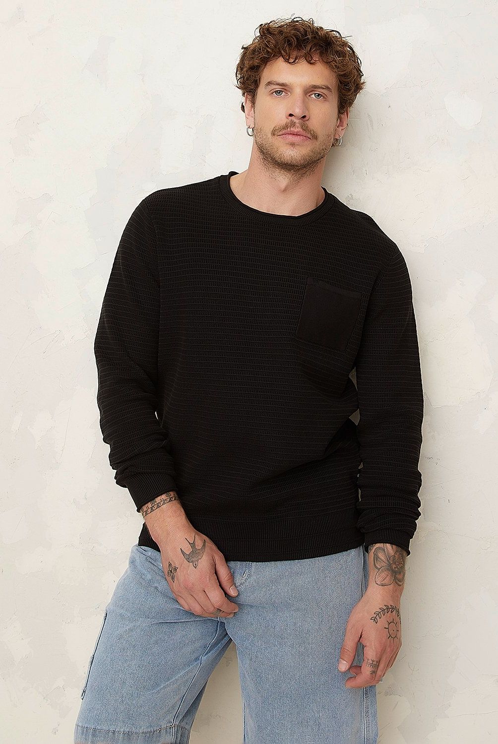 AMERICANINO - Sweater Americanino 100% Algodón Manga Larga